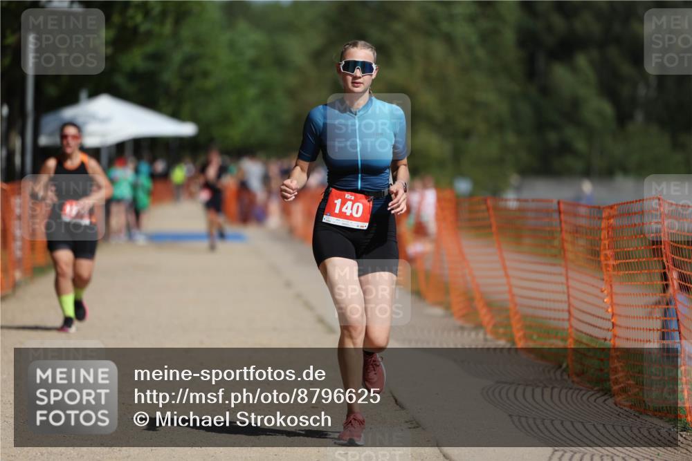 07.09.2025 - 19. Norderstedt Triathlon Michael Strokosch http://msf.ph/oto/8796625 07.09.2025 12:20:06 Laufen 140, 1225, 1278 meine-sportfotos.de