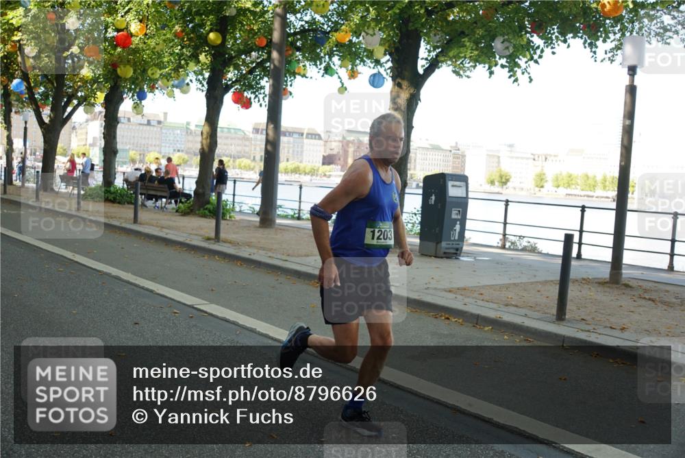 07.09.2025 - BARMER Alsterlauf Yannick Fuchs http://msf.ph/oto/8796626 07.09.2025 11:44:46 Laufen 1203 meine-sportfotos.de