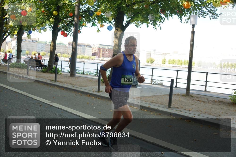 07.09.2025 - BARMER Alsterlauf Yannick Fuchs http://msf.ph/oto/8796634 07.09.2025 11:44:46 Laufen 1203 meine-sportfotos.de