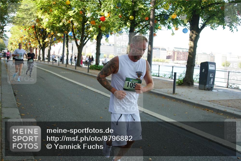 07.09.2025 - BARMER Alsterlauf Yannick Fuchs http://msf.ph/oto/8796882 07.09.2025 11:44:55 Laufen 1129, 1236, 36, 105 meine-sportfotos.de