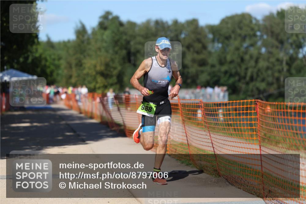 07.09.2025 - 19. Norderstedt Triathlon Michael Strokosch http://msf.ph/oto/8797006 07.09.2025 14:40:57 Laufen 988 meine-sportfotos.de