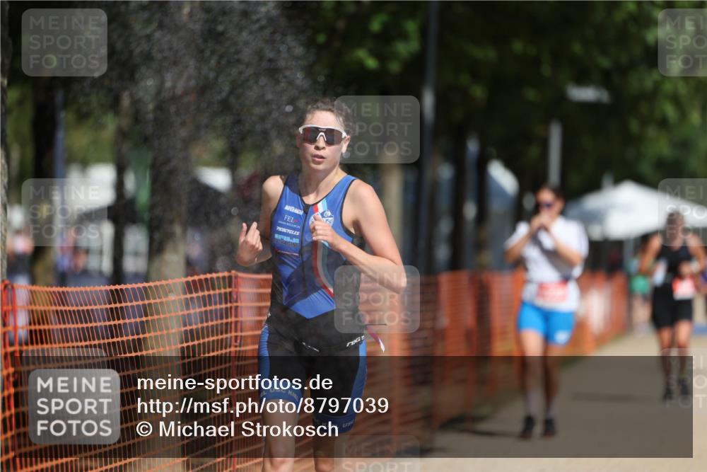 07.09.2025 - 19. Norderstedt Triathlon Michael Strokosch http://msf.ph/oto/8797039 07.09.2025 12:21:11 Laufen 168, 1220 meine-sportfotos.de