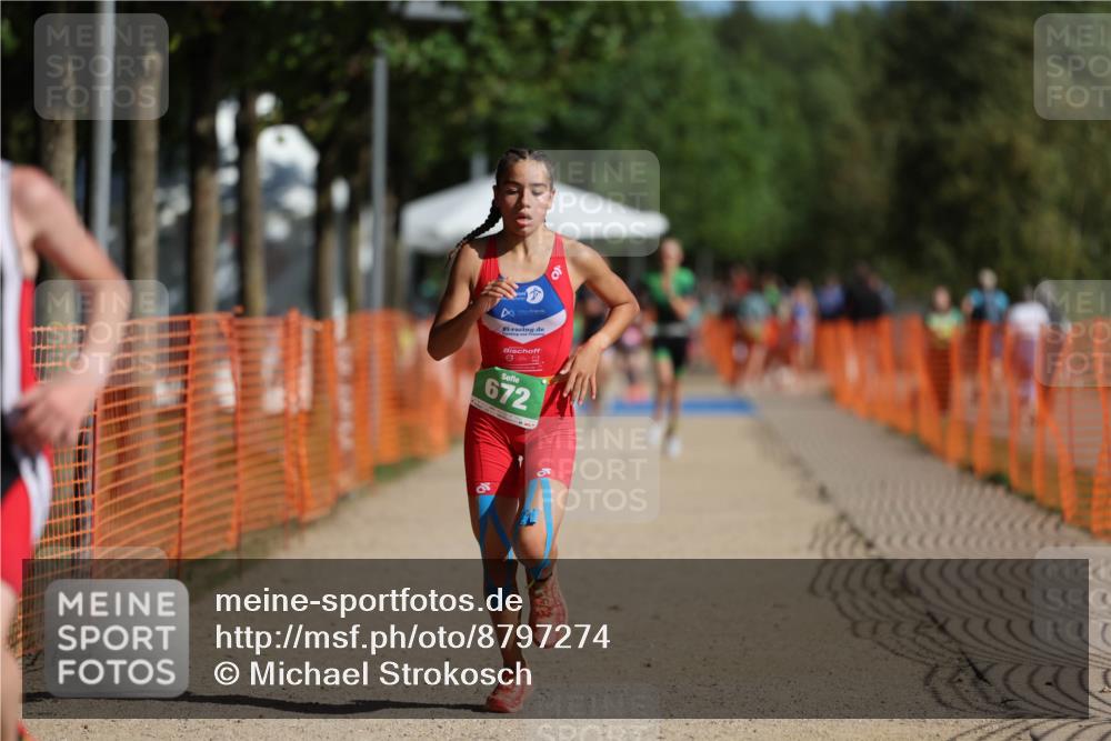 07.09.2025 - 19. Norderstedt Triathlon Michael Strokosch http://msf.ph/oto/8797274 07.09.2025 10:53:44 Laufen 96, 672 meine-sportfotos.de