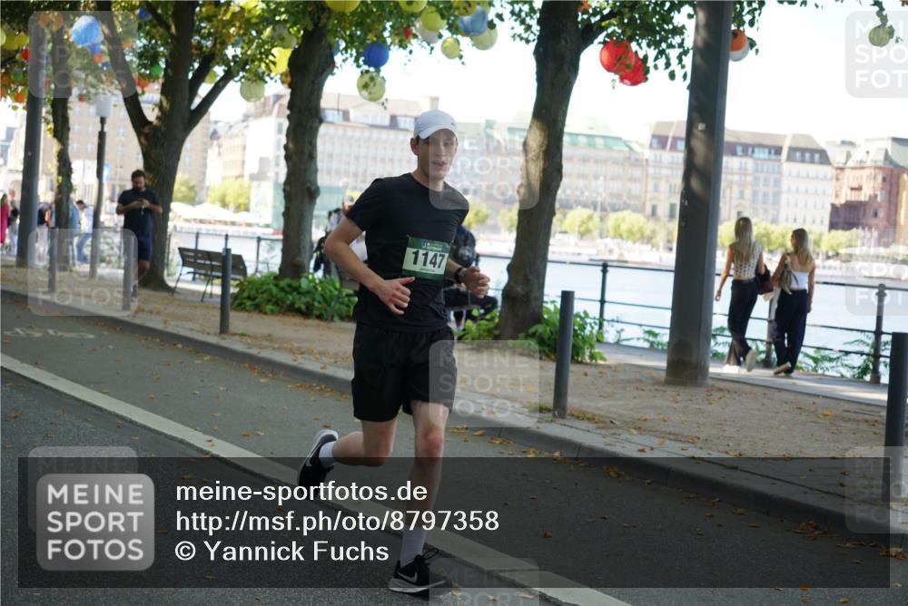 07.09.2025 - BARMER Alsterlauf Yannick Fuchs http://msf.ph/oto/8797358 07.09.2025 11:45:25 Laufen 1147 meine-sportfotos.de