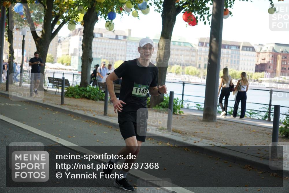 07.09.2025 - BARMER Alsterlauf Yannick Fuchs http://msf.ph/oto/8797368 07.09.2025 11:45:26 Laufen 1147 meine-sportfotos.de