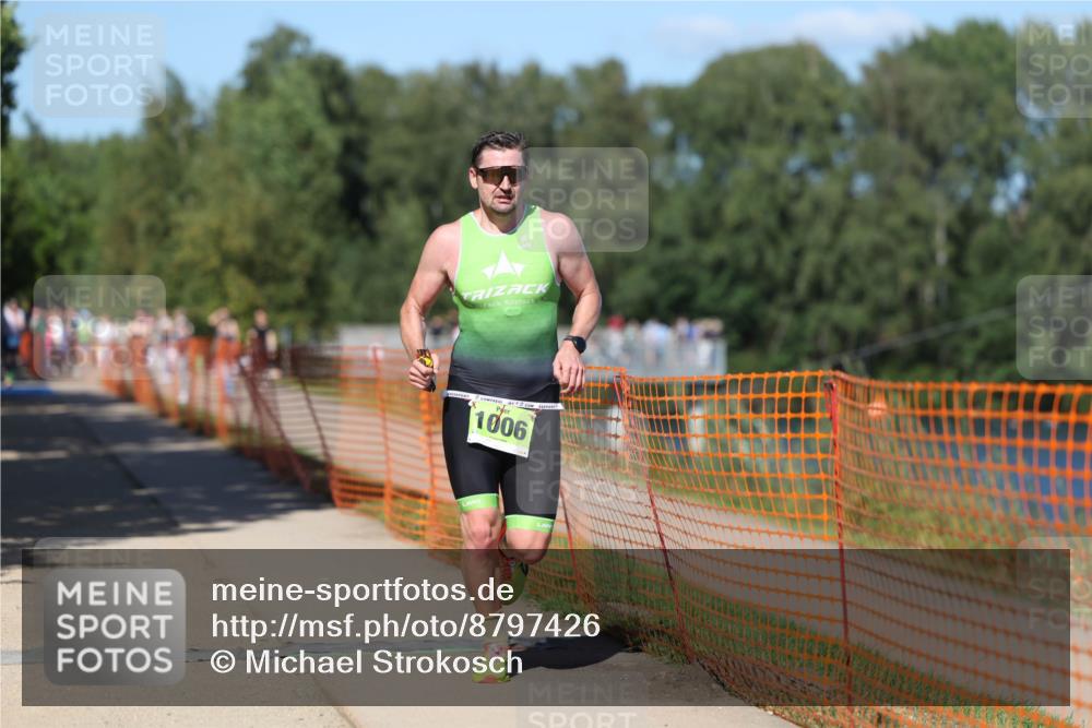 07.09.2025 - 19. Norderstedt Triathlon Michael Strokosch http://msf.ph/oto/8797426 07.09.2025 14:42:48 Laufen 1006 meine-sportfotos.de