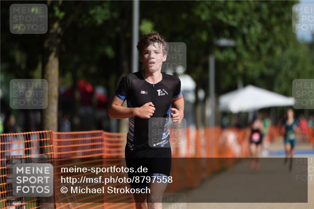 07.09.2025 - 19. Norderstedt Triathlon Michael Strokosch http://msf.ph/oto/8797558 07.09.2025 10:53:56 Laufen 87, 93 meine-sportfotos.de