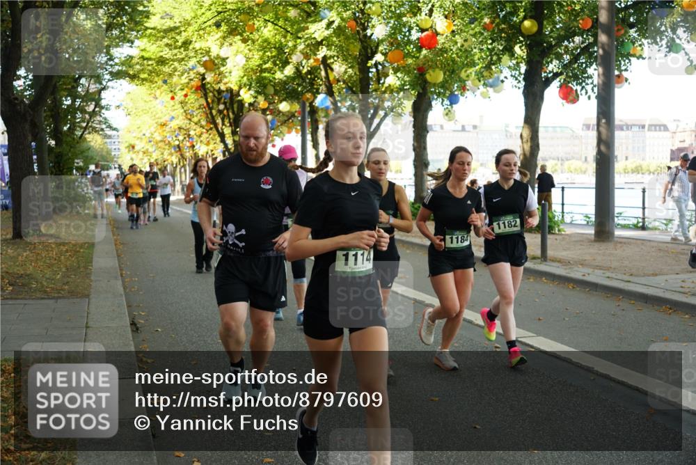 07.09.2025 - BARMER Alsterlauf Yannick Fuchs http://msf.ph/oto/8797609 07.09.2025 11:45:36 Laufen 1114, 1184, 1182 meine-sportfotos.de