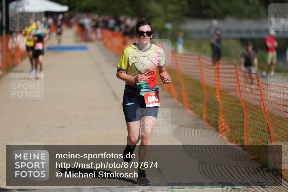 07.09.2025 - 19. Norderstedt Triathlon Michael Strokosch http://msf.ph/oto/8797674 07.09.2025 12:23:14 Laufen 148, 860 meine-sportfotos.de