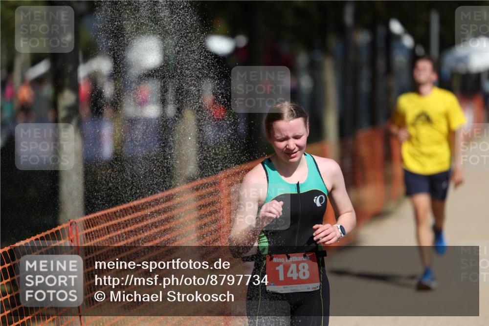 07.09.2025 - 19. Norderstedt Triathlon Michael Strokosch http://msf.ph/oto/8797734 07.09.2025 12:23:21 Laufen 148, 228 meine-sportfotos.de
