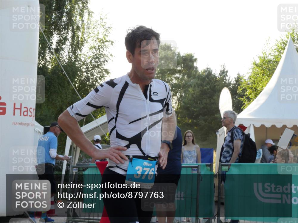 07.09.2025 - 19. Norderstedt Triathlon Zöllner http://msf.ph/oto/8797763 07.09.2025 17:36:00 Ziel 376, 934 meine-sportfotos.de