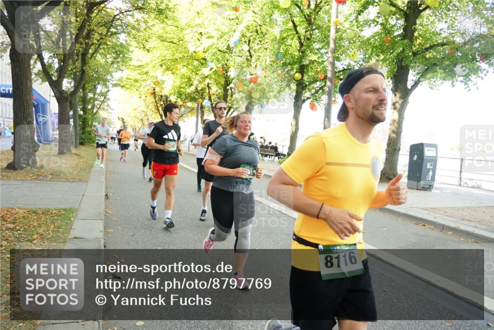 07.09.2025 - BARMER Alsterlauf Yannick Fuchs http://msf.ph/oto/8797769 07.09.2025 11:45:45 Laufen 8116 meine-sportfotos.de