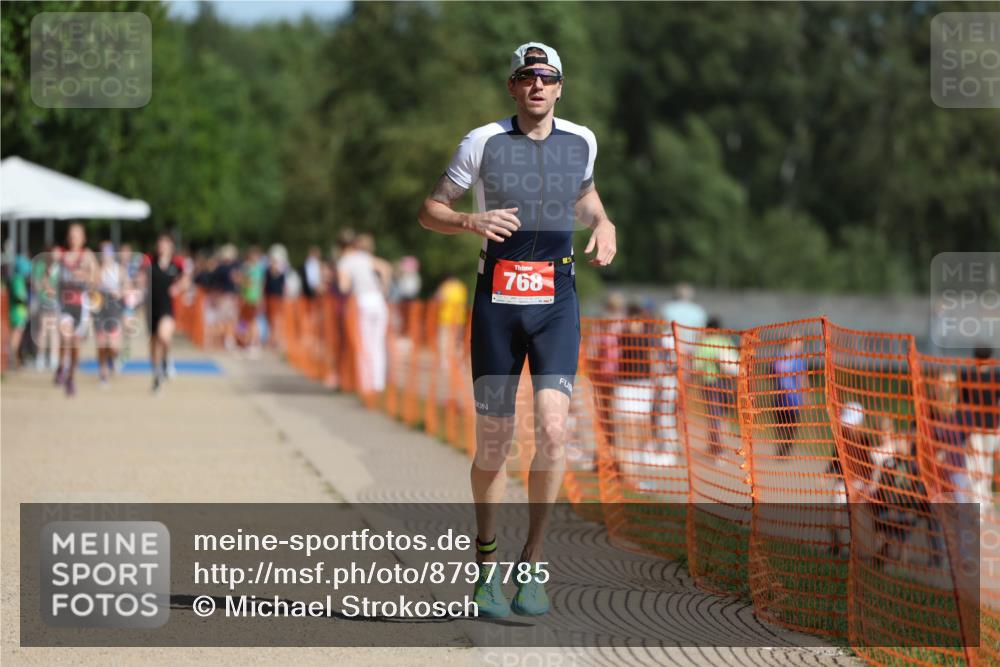 07.09.2025 - 19. Norderstedt Triathlon Michael Strokosch http://msf.ph/oto/8797785 07.09.2025 11:57:11 Laufen 768 meine-sportfotos.de