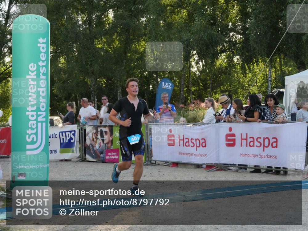 07.09.2025 - 19. Norderstedt Triathlon Zöllner http://msf.ph/oto/8797792 07.09.2025 17:36:55 Ziel 401 meine-sportfotos.de