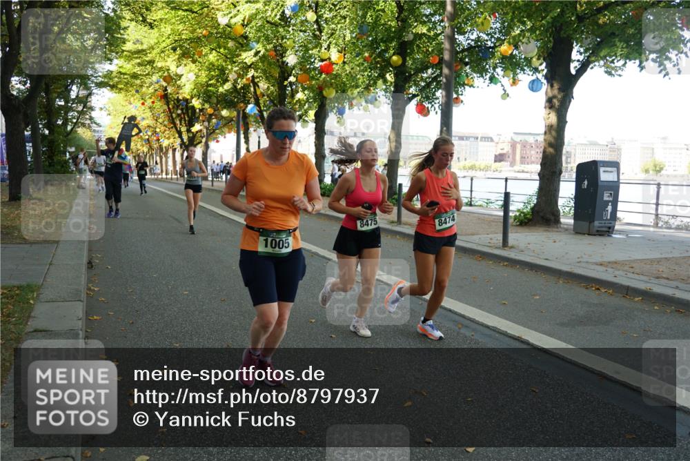 07.09.2025 - BARMER Alsterlauf Yannick Fuchs http://msf.ph/oto/8797937 07.09.2025 11:45:51 Laufen 1005, 8475, 8474 meine-sportfotos.de