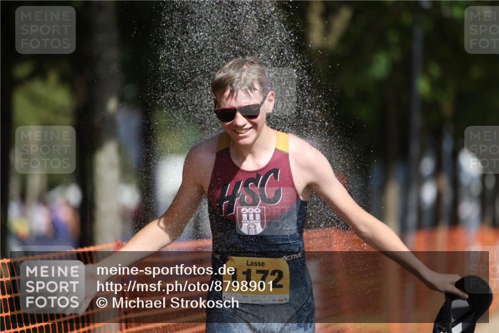 07.09.2025 - 19. Norderstedt Triathlon Michael Strokosch http://msf.ph/oto/8798901 07.09.2025 11:58:31 Laufen 185, 1172 meine-sportfotos.de