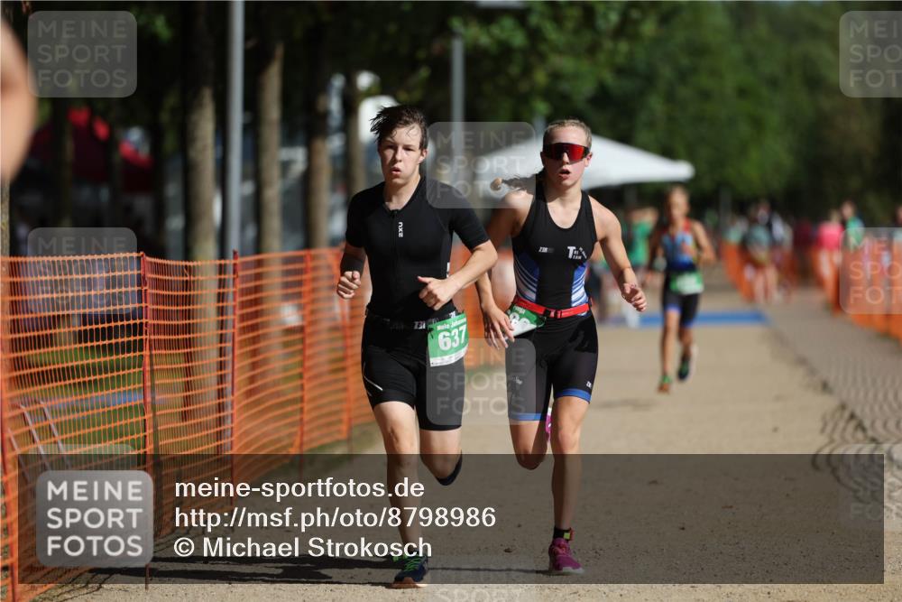 07.09.2025 - 19. Norderstedt Triathlon Michael Strokosch http://msf.ph/oto/8798986 07.09.2025 10:55:35 Laufen 134, 637, 661, 680 meine-sportfotos.de