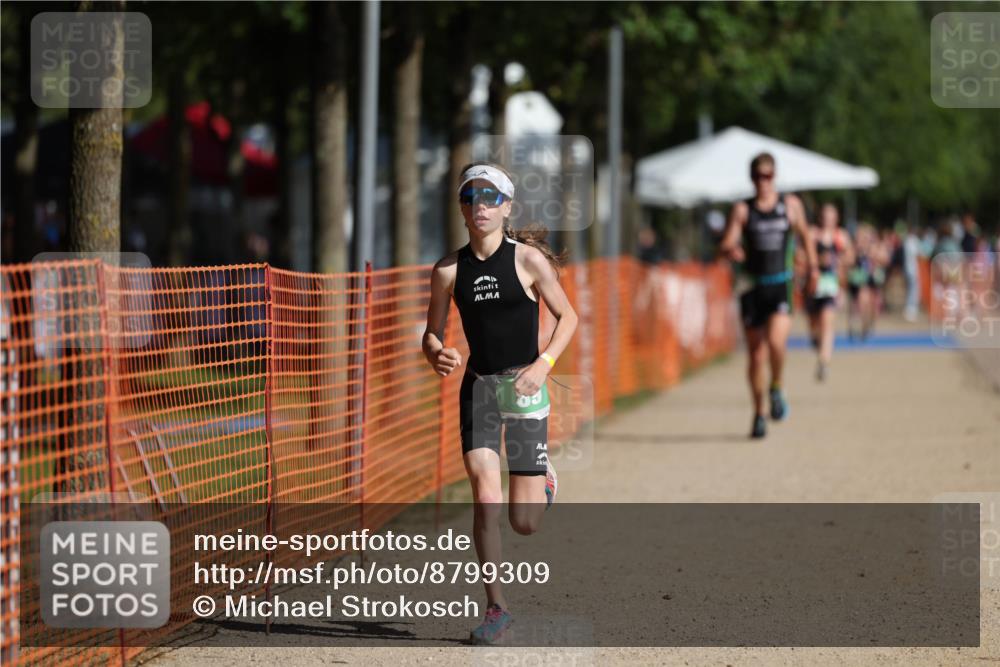 07.09.2025 - 19. Norderstedt Triathlon Michael Strokosch http://msf.ph/oto/8799309 07.09.2025 10:55:55 Laufen 89, 668, 1150 meine-sportfotos.de