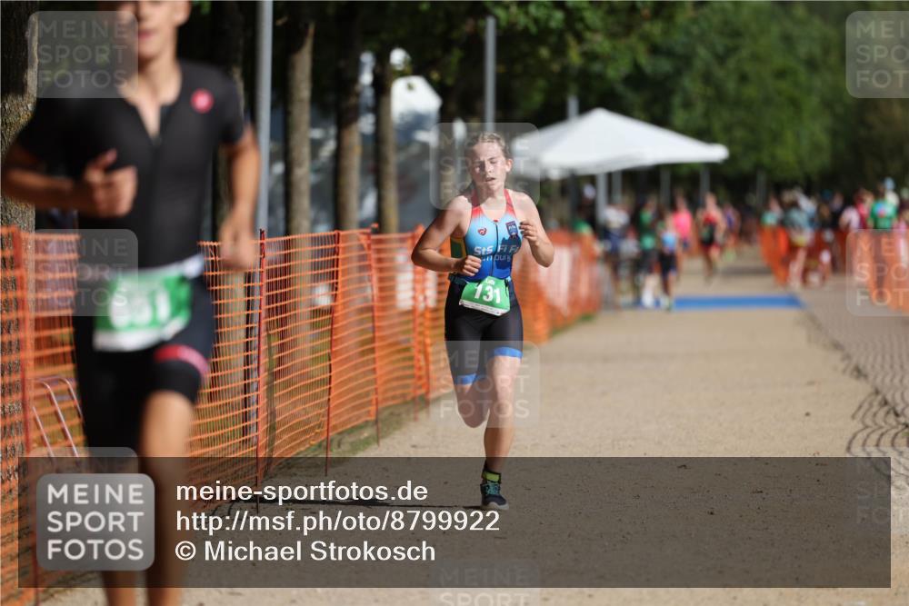 07.09.2025 - 19. Norderstedt Triathlon Michael Strokosch http://msf.ph/oto/8799922 07.09.2025 10:56:31 Laufen 131, 651 meine-sportfotos.de