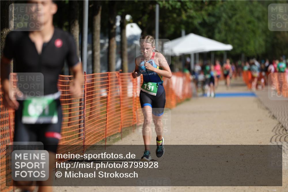 07.09.2025 - 19. Norderstedt Triathlon Michael Strokosch http://msf.ph/oto/8799928 07.09.2025 10:56:31 Laufen 131, 651 meine-sportfotos.de