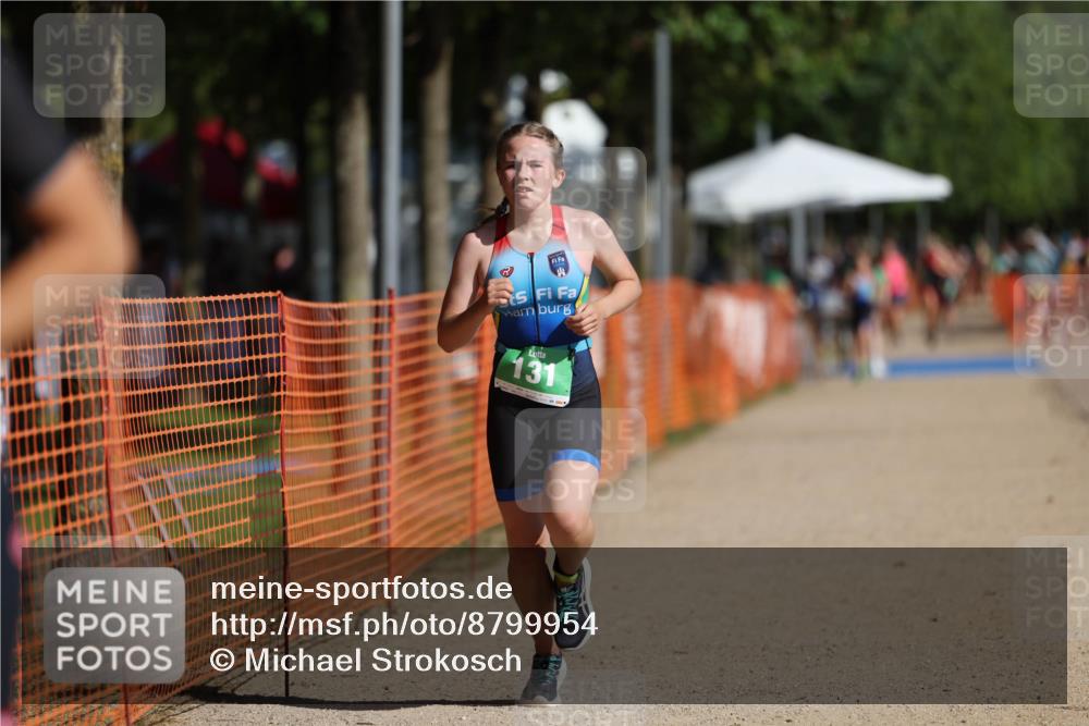 07.09.2025 - 19. Norderstedt Triathlon Michael Strokosch http://msf.ph/oto/8799954 07.09.2025 10:56:32 Laufen 131, 651 meine-sportfotos.de