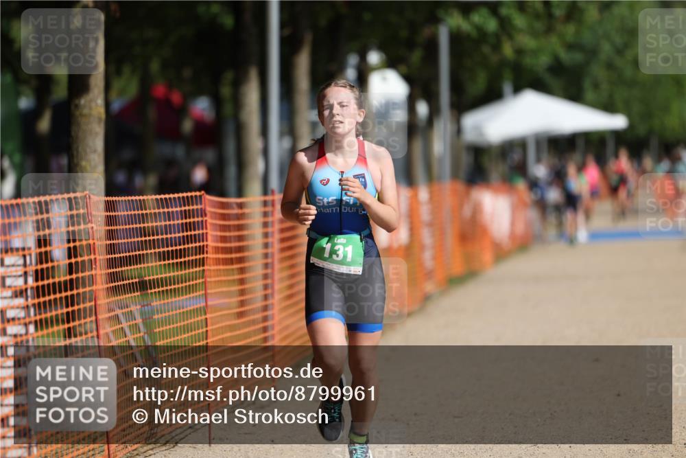 07.09.2025 - 19. Norderstedt Triathlon Michael Strokosch http://msf.ph/oto/8799961 07.09.2025 10:56:32 Laufen 131, 651 meine-sportfotos.de