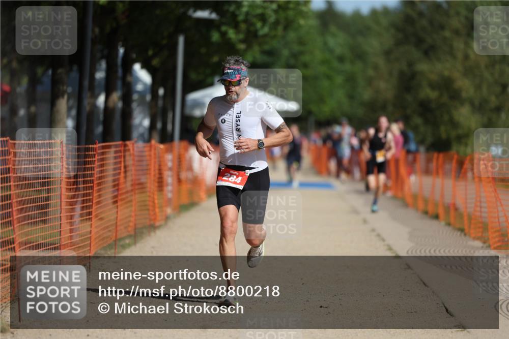 07.09.2025 - 19. Norderstedt Triathlon Michael Strokosch http://msf.ph/oto/8800218 07.09.2025 12:00:52 Laufen 284, 1152 meine-sportfotos.de