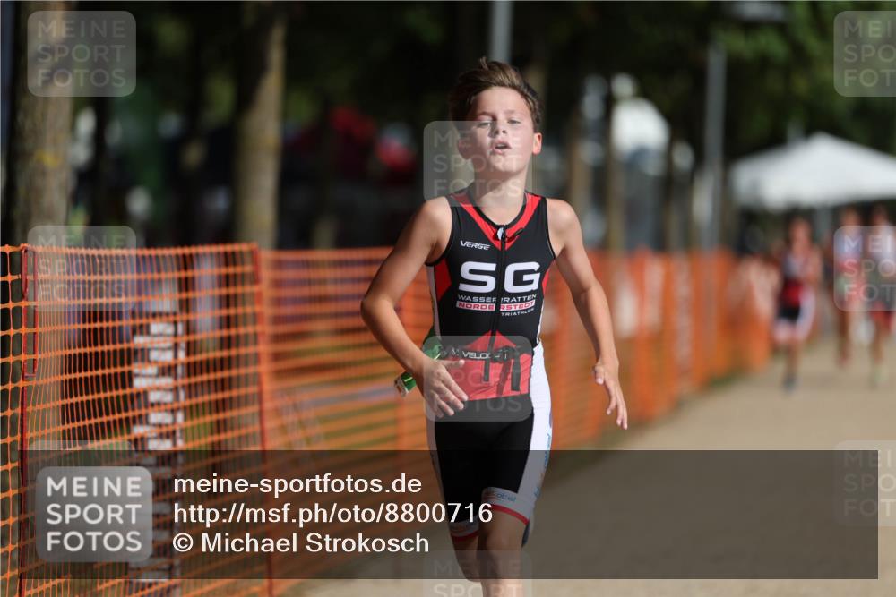 07.09.2025 - 19. Norderstedt Triathlon Michael Strokosch http://msf.ph/oto/8800716 07.09.2025 10:57:40 Laufen 130 meine-sportfotos.de
