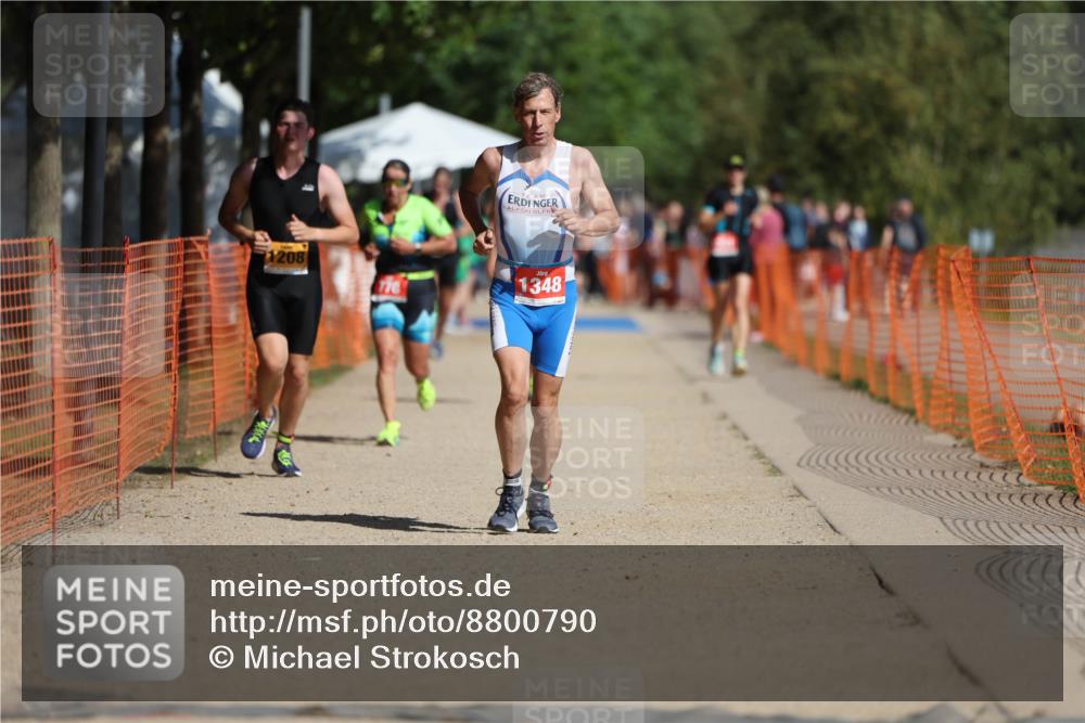07.09.2025 - 19. Norderstedt Triathlon Michael Strokosch http://msf.ph/oto/8800790 07.09.2025 12:01:23 Laufen 770, 1208, 1348 meine-sportfotos.de