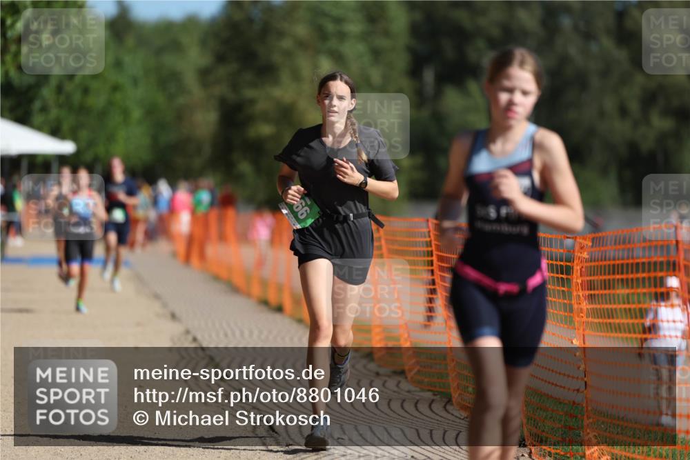 07.09.2025 - 19. Norderstedt Triathlon Michael Strokosch http://msf.ph/oto/8801046 07.09.2025 10:58:03 Laufen 59, 666 meine-sportfotos.de