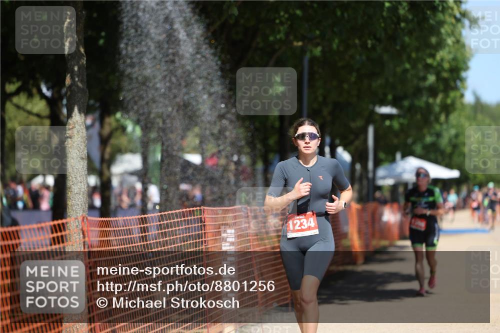 07.09.2025 - 19. Norderstedt Triathlon Michael Strokosch http://msf.ph/oto/8801256 07.09.2025 13:09:40 Laufen 1234, 1396 meine-sportfotos.de