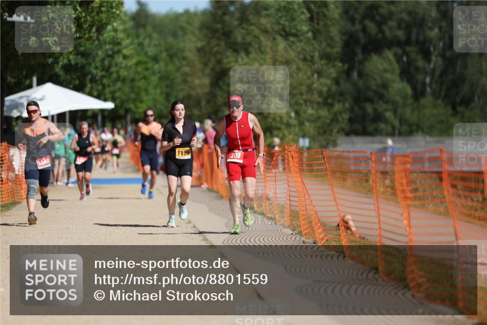 07.09.2025 - 19. Norderstedt Triathlon Michael Strokosch http://msf.ph/oto/8801559 07.09.2025 12:02:25 Laufen 203, 1217, 1340 meine-sportfotos.de