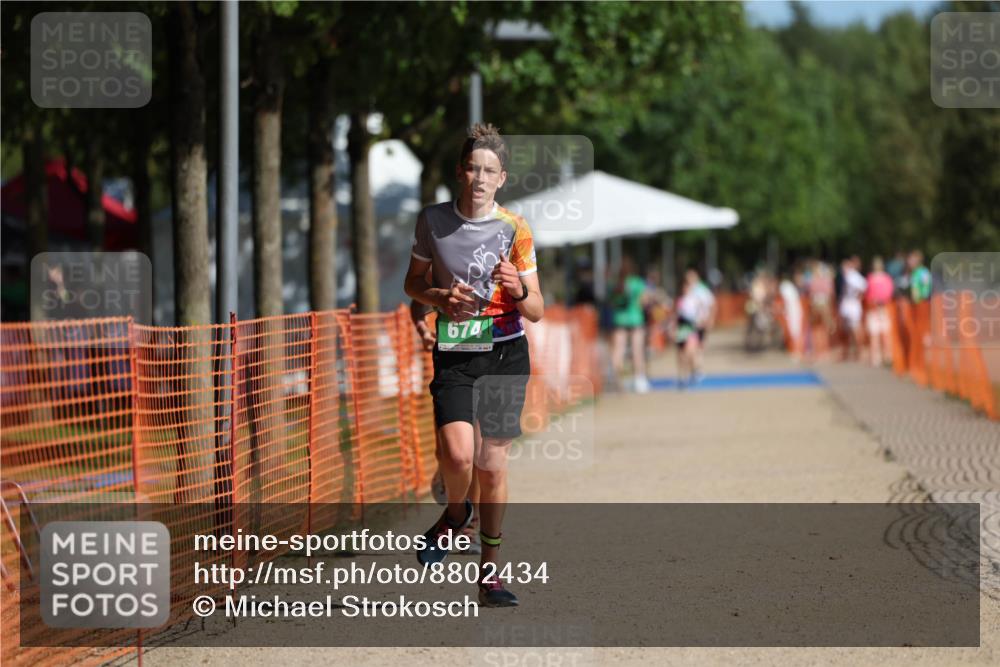 07.09.2025 - 19. Norderstedt Triathlon Michael Strokosch http://msf.ph/oto/8802434 07.09.2025 11:00:03 Laufen 91, 674 meine-sportfotos.de
