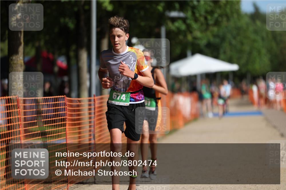 07.09.2025 - 19. Norderstedt Triathlon Michael Strokosch http://msf.ph/oto/8802474 07.09.2025 11:00:04 Laufen 91, 674 meine-sportfotos.de