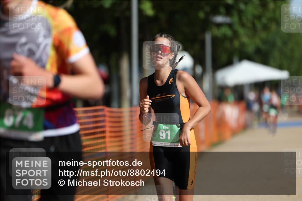 07.09.2025 - 19. Norderstedt Triathlon Michael Strokosch http://msf.ph/oto/8802494 07.09.2025 11:00:06 Laufen 91, 674 meine-sportfotos.de