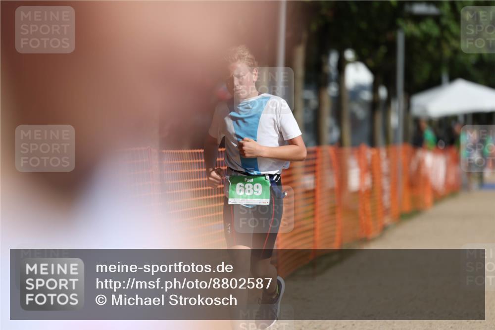 07.09.2025 - 19. Norderstedt Triathlon Michael Strokosch http://msf.ph/oto/8802587 07.09.2025 11:00:21 Laufen 69, 689 meine-sportfotos.de