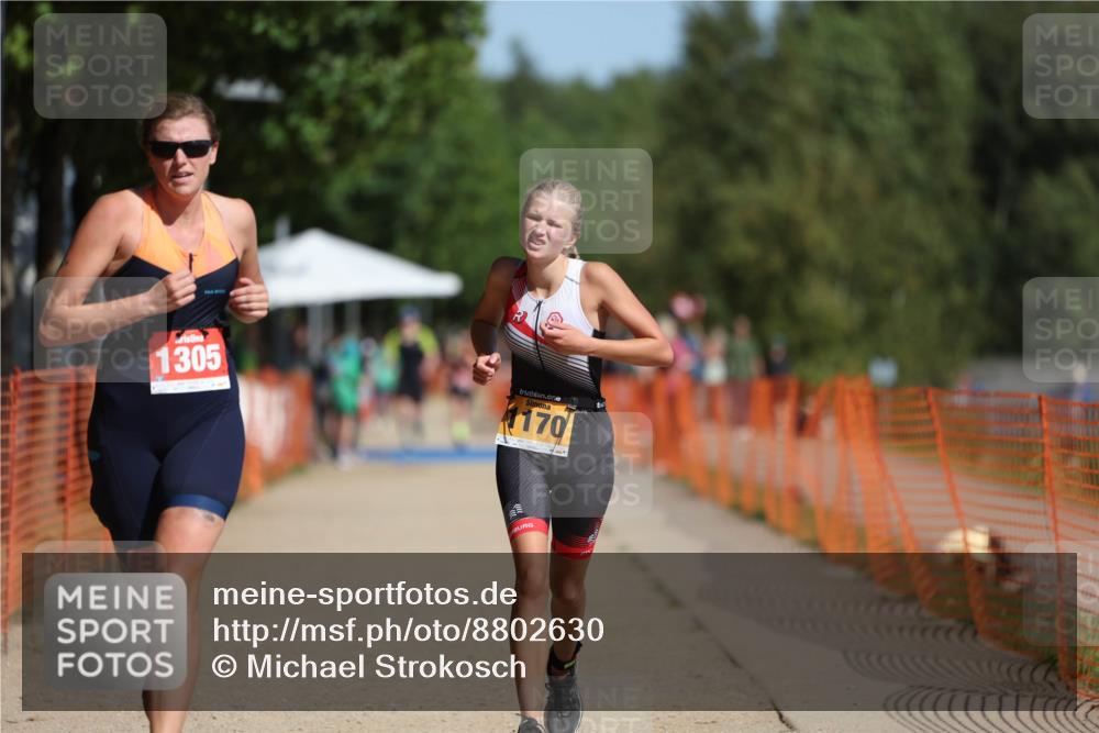 07.09.2025 - 19. Norderstedt Triathlon Michael Strokosch http://msf.ph/oto/8802630 07.09.2025 12:03:44 Laufen 1170, 1305 meine-sportfotos.de
