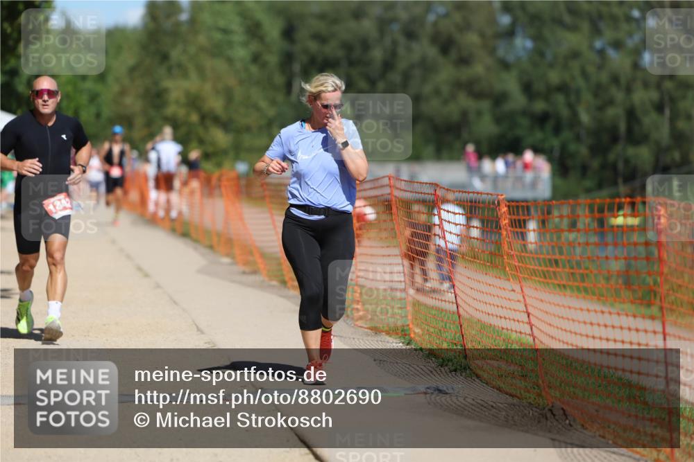 07.09.2025 - 19. Norderstedt Triathlon Michael Strokosch http://msf.ph/oto/8802690 07.09.2025 13:11:38 Laufen 853, 1342 meine-sportfotos.de