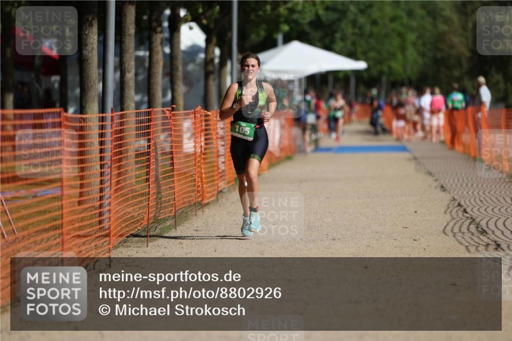 07.09.2025 - 19. Norderstedt Triathlon Michael Strokosch http://msf.ph/oto/8802926 07.09.2025 11:00:59 Laufen 105 meine-sportfotos.de