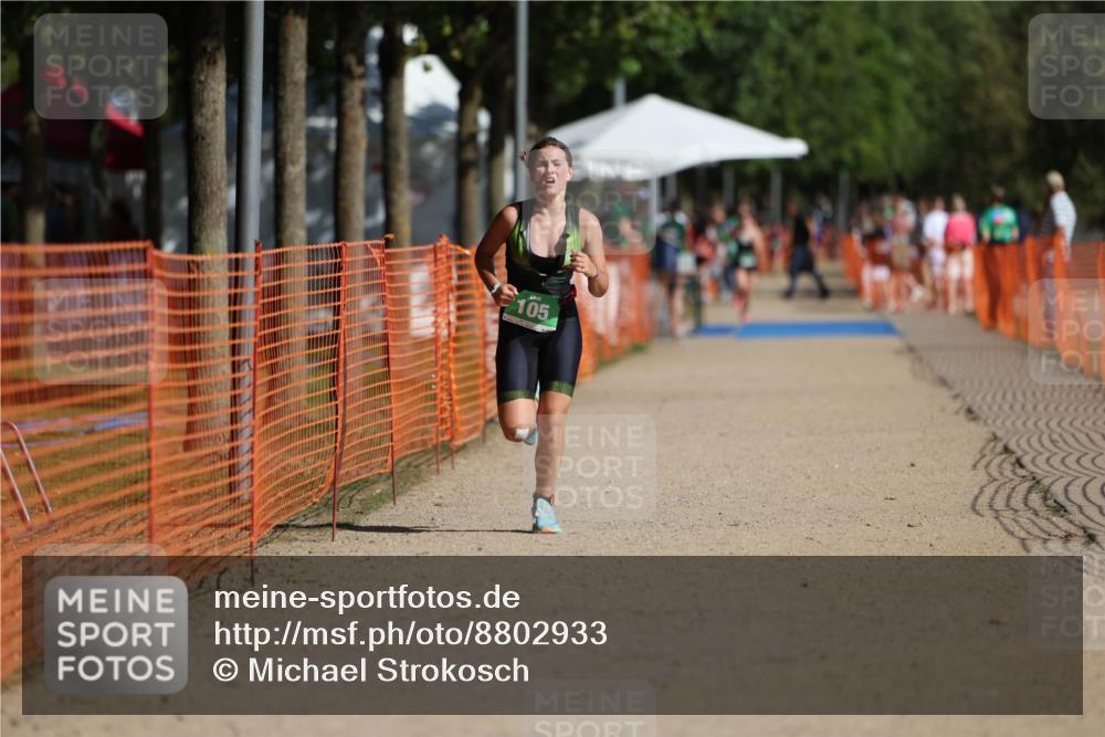07.09.2025 - 19. Norderstedt Triathlon Michael Strokosch http://msf.ph/oto/8802933 07.09.2025 11:01:00 Laufen 105 meine-sportfotos.de