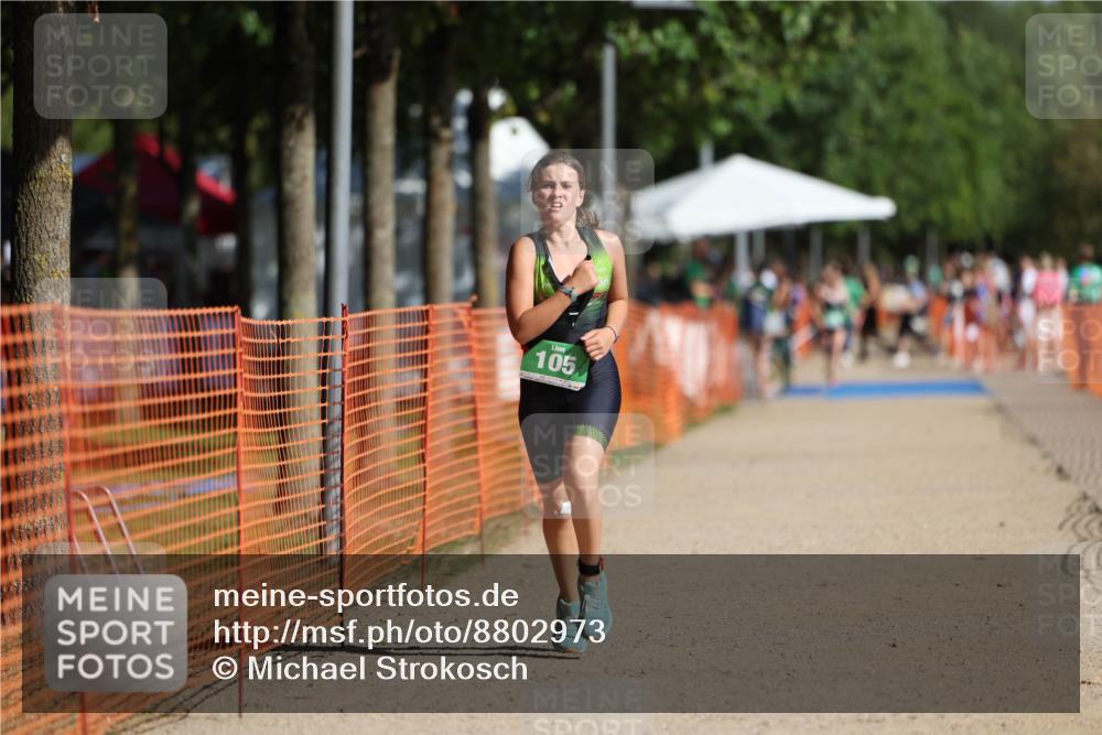 07.09.2025 - 19. Norderstedt Triathlon Michael Strokosch http://msf.ph/oto/8802973 07.09.2025 11:01:01 Laufen 105 meine-sportfotos.de