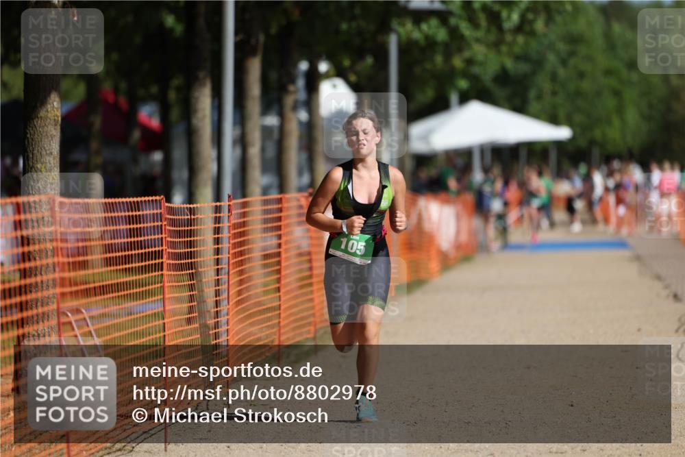 07.09.2025 - 19. Norderstedt Triathlon Michael Strokosch http://msf.ph/oto/8802978 07.09.2025 11:01:01 Laufen 105 meine-sportfotos.de