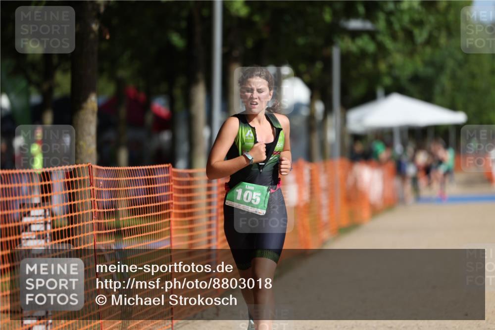 07.09.2025 - 19. Norderstedt Triathlon Michael Strokosch http://msf.ph/oto/8803018 07.09.2025 11:01:02 Laufen 105 meine-sportfotos.de