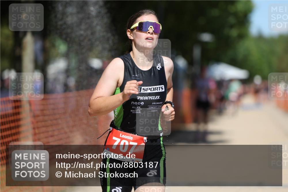 07.09.2025 - 19. Norderstedt Triathlon Michael Strokosch http://msf.ph/oto/8803187 07.09.2025 13:12:23 Laufen 707, 1263 meine-sportfotos.de