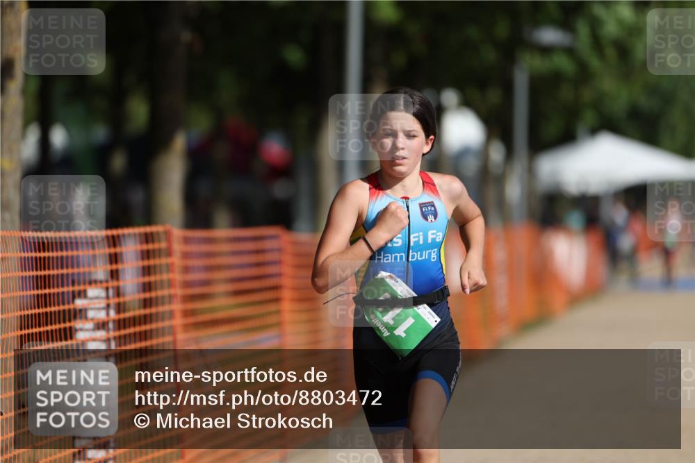 07.09.2025 - 19. Norderstedt Triathlon Michael Strokosch http://msf.ph/oto/8803472 07.09.2025 11:01:48 Laufen 111 meine-sportfotos.de