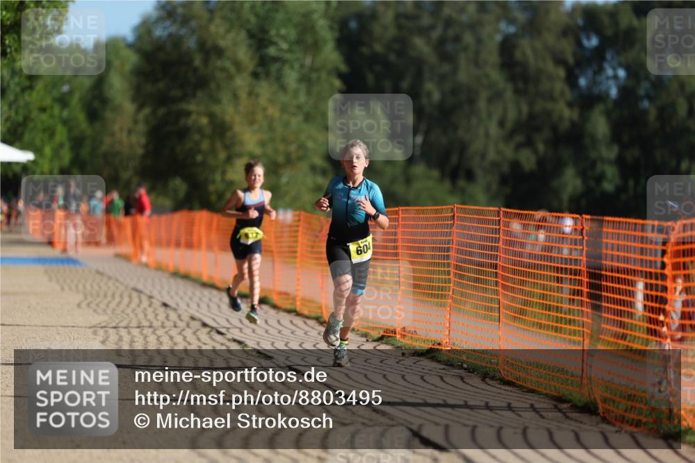 07.09.2025 - 19. Norderstedt Triathlon Michael Strokosch http://msf.ph/oto/8803495 07.09.2025 09:42:45 Laufen 604, 633 meine-sportfotos.de
