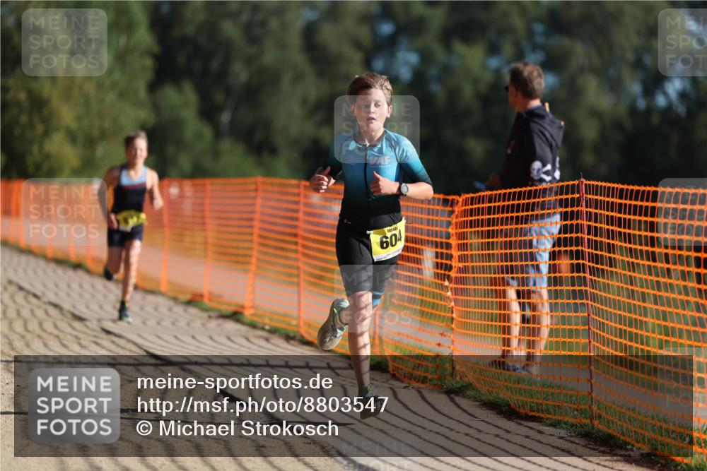 07.09.2025 - 19. Norderstedt Triathlon Michael Strokosch http://msf.ph/oto/8803547 07.09.2025 09:42:47 Laufen 604, 633 meine-sportfotos.de