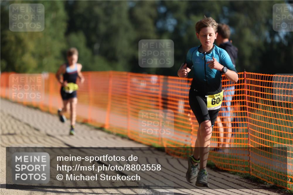 07.09.2025 - 19. Norderstedt Triathlon Michael Strokosch http://msf.ph/oto/8803558 07.09.2025 09:42:48 Laufen 604, 633 meine-sportfotos.de
