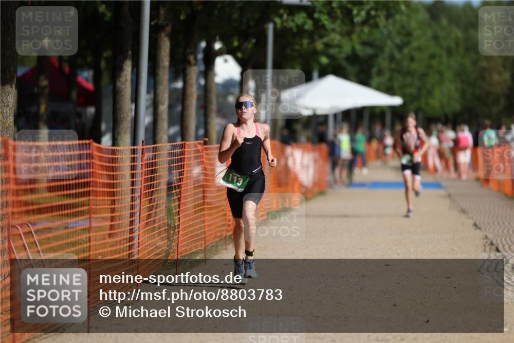 07.09.2025 - 19. Norderstedt Triathlon Michael Strokosch http://msf.ph/oto/8803783 07.09.2025 11:03:27 Laufen 113 meine-sportfotos.de