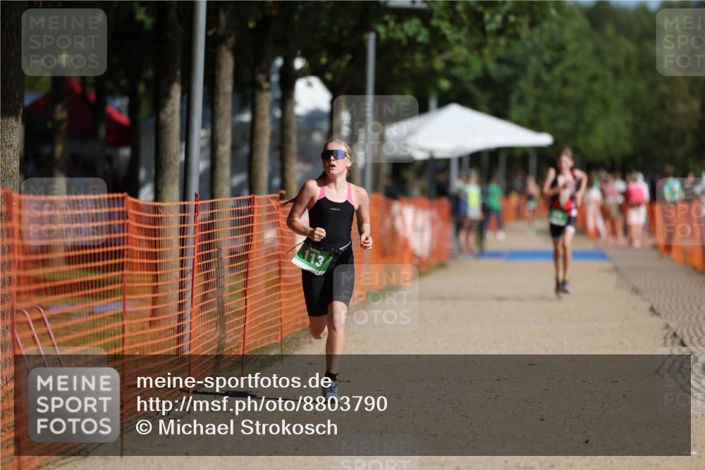 07.09.2025 - 19. Norderstedt Triathlon Michael Strokosch http://msf.ph/oto/8803790 07.09.2025 11:03:27 Laufen 113 meine-sportfotos.de